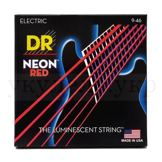 DR NRE-9/46 NEON Red Electric - Light Heavy 9-46